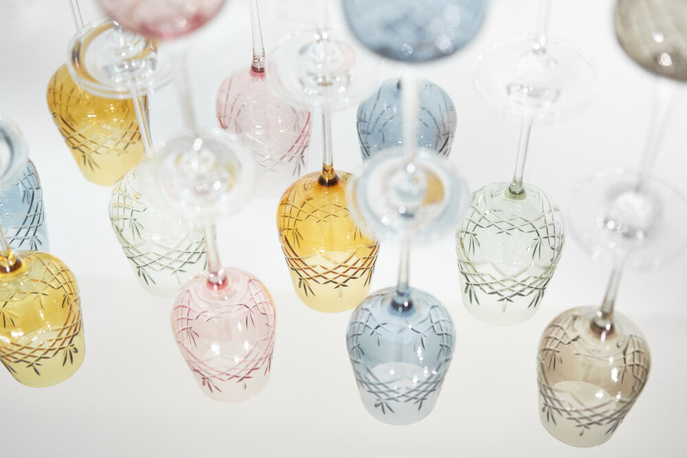 Crispy portvinsglas, klar - 2 stk.